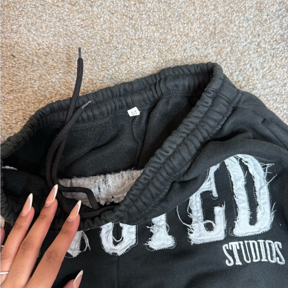 Devoted Studios Black Flared Joggers - image 2